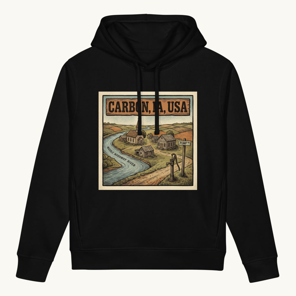 Carbon, IA Hoodie