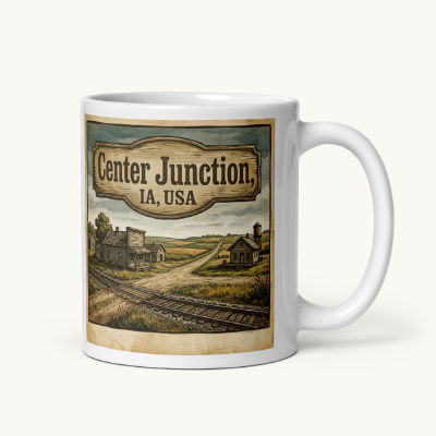 Center Junction, IA Coffee Mug