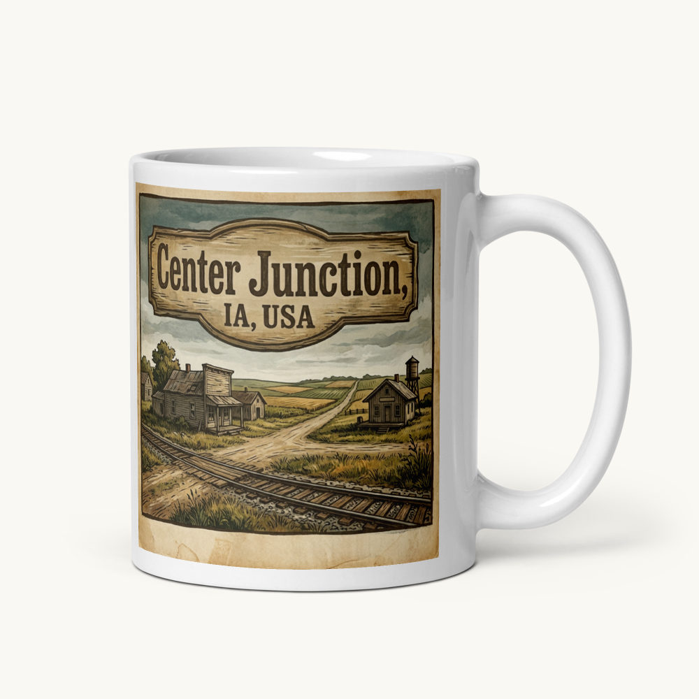 Center Junction, IA Coffee Mug