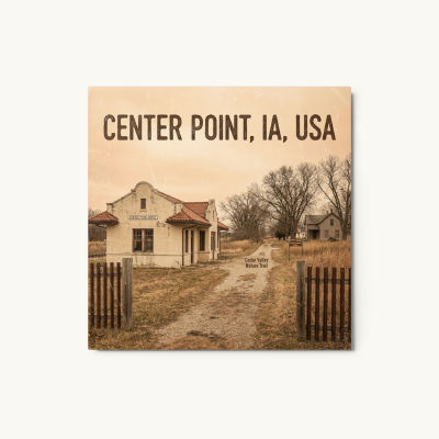 Center Point, IA Metal Print