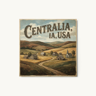 Centralia, IA Metal Print