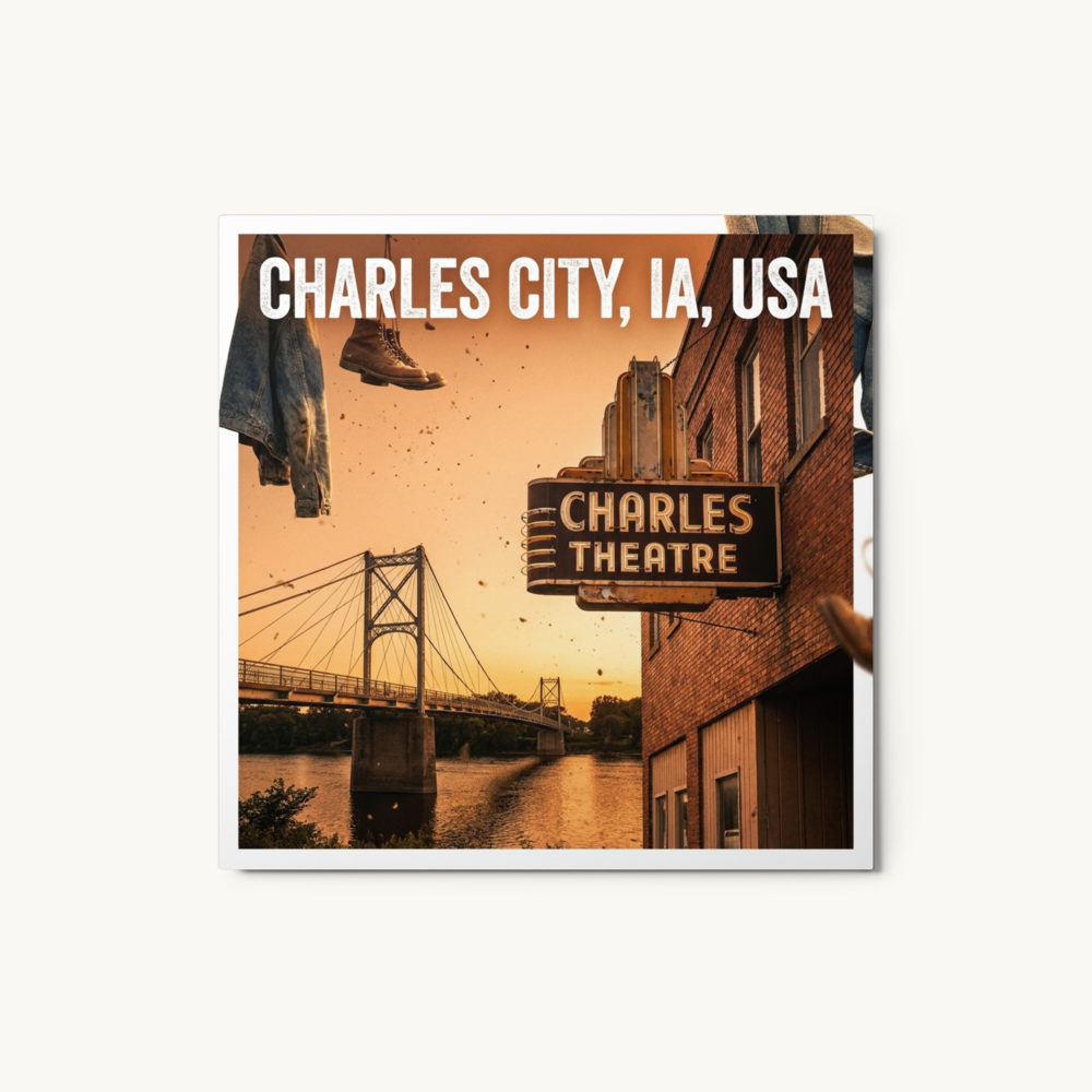 Charles City, IA Metal Print