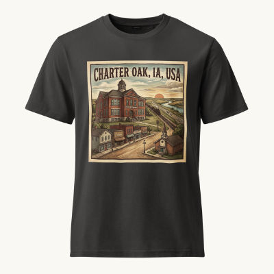 Charter Oak, IA Vintage Tee