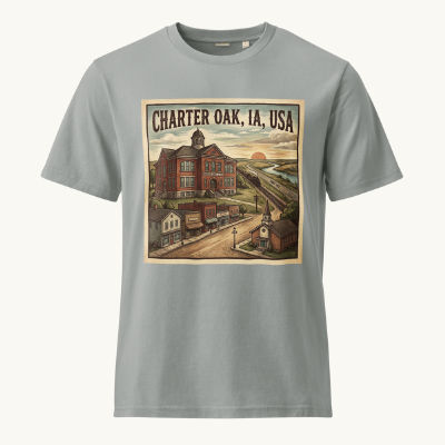 Charter Oak, IA Vintage Tee