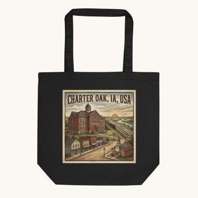 Charter Oak, IA Tote Bag