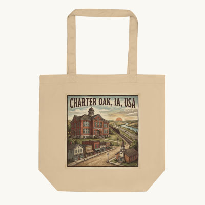 Charter Oak, IA Tote Bag