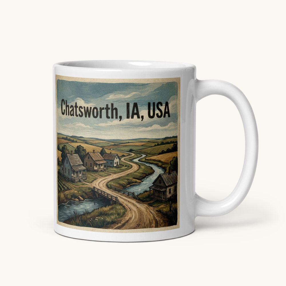 Chatsworth, IA Coffee Mug