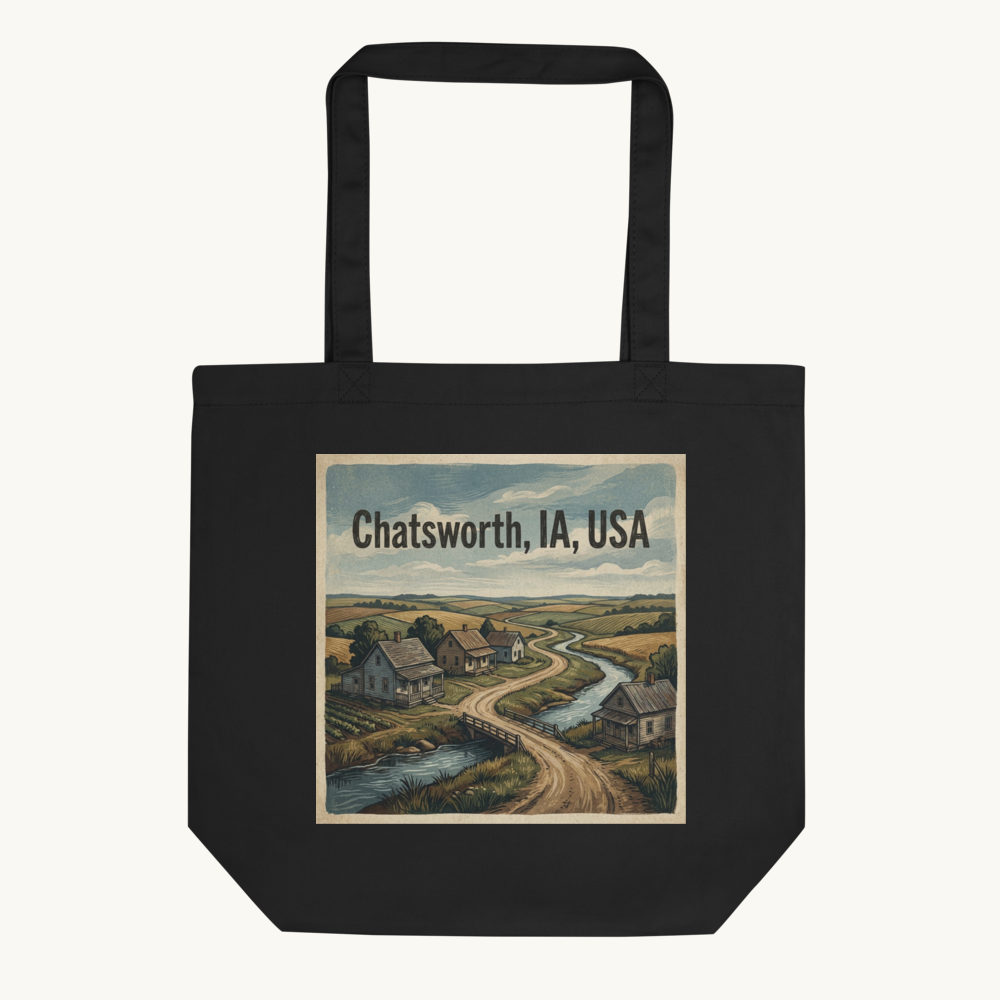 Chatsworth, IA Tote Bag