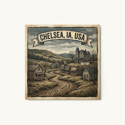 Chelsea, IA Metal Print