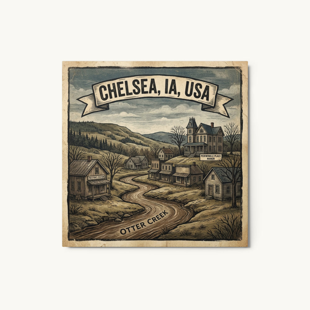 Chelsea, IA Metal Print
