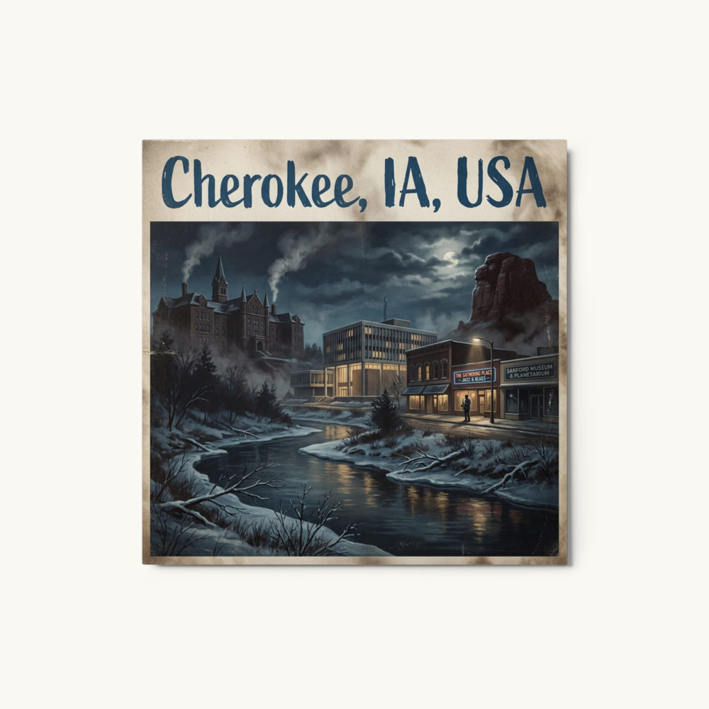 Cherokee, IA Metal Print