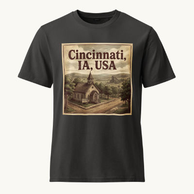 Cincinnati, IA Vintage Tee