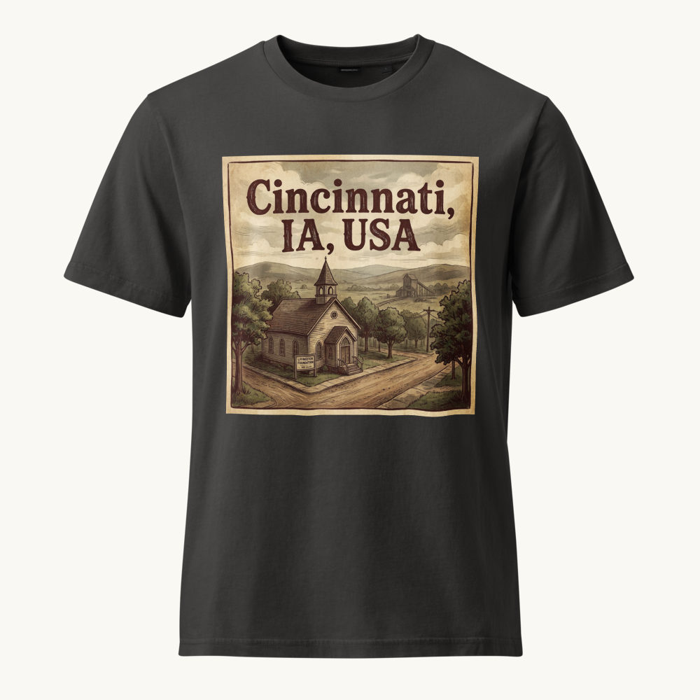 Cincinnati, IA Vintage Tee