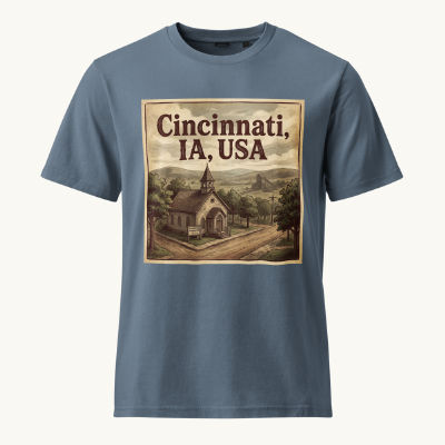 Cincinnati, IA Vintage Tee