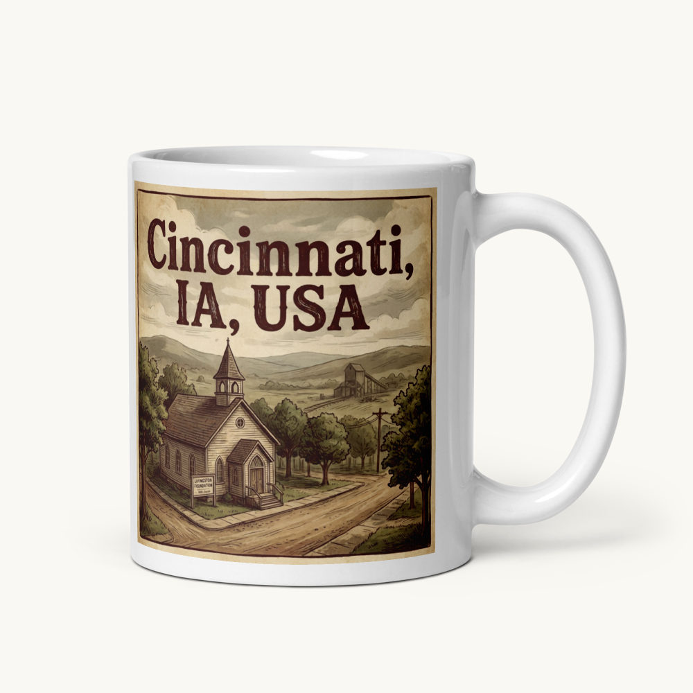 Cincinnati, IA Coffee Mug