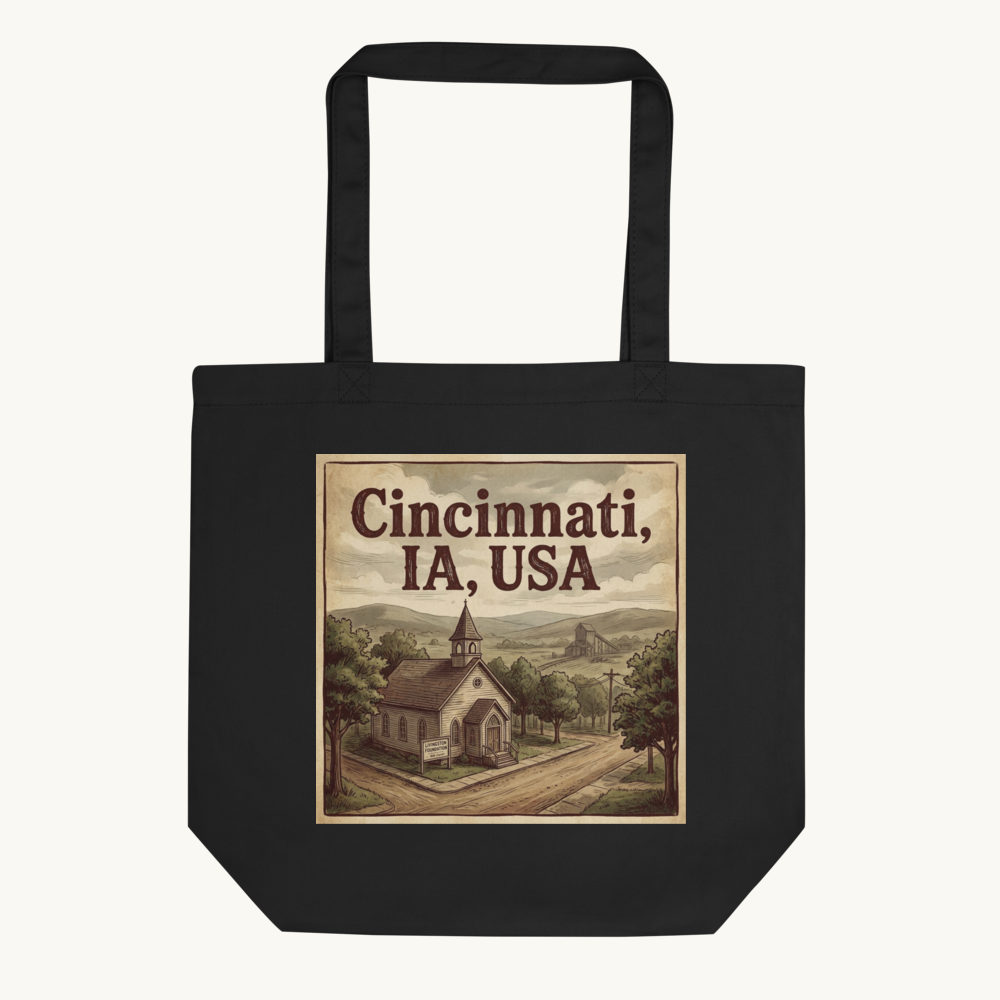 Cincinnati, IA Tote Bag
