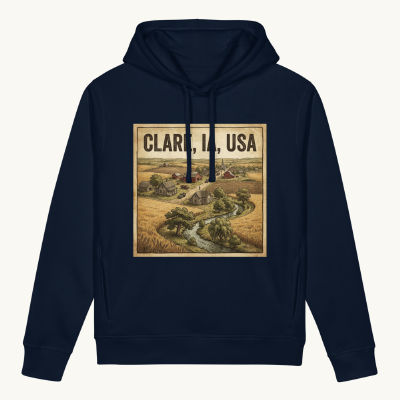 Clare, IA Hoodie