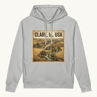 Clare, IA Hoodie