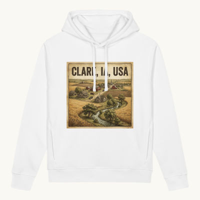 Clare, IA Hoodie