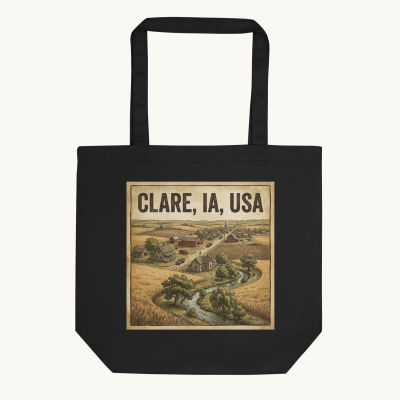 Clare, IA Tote Bag