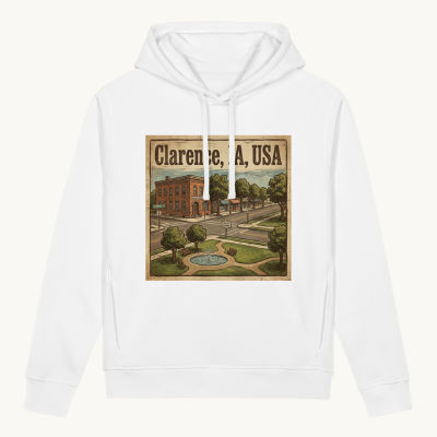 Clarence, IA Hoodie
