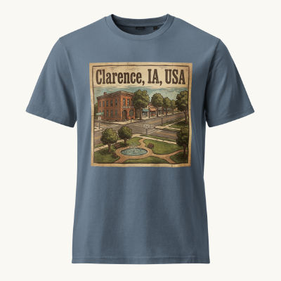 Clarence, IA Vintage Tee