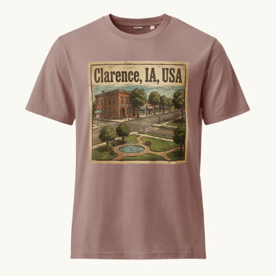 Clarence, IA Vintage Tee