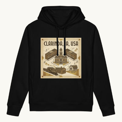 Clarinda, IA Hoodie