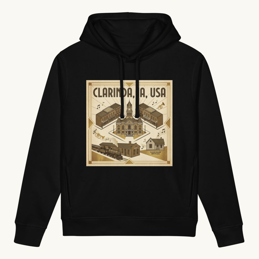 Clarinda, IA Hoodie