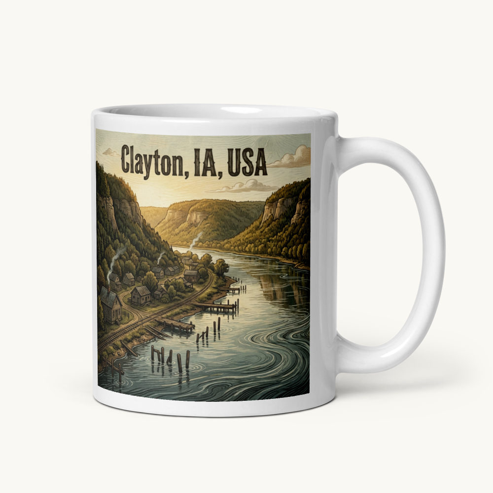 Clayton, IA Coffee Mug