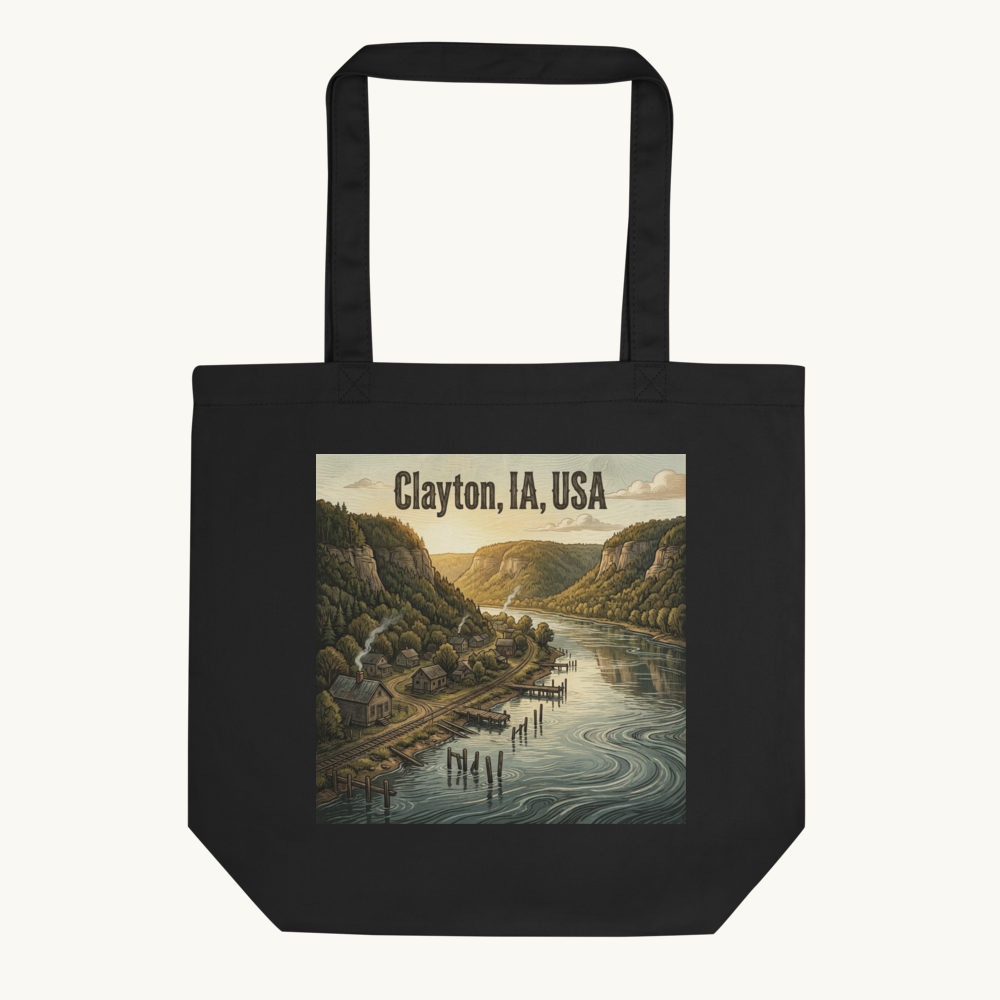 Clayton, IA Tote Bag