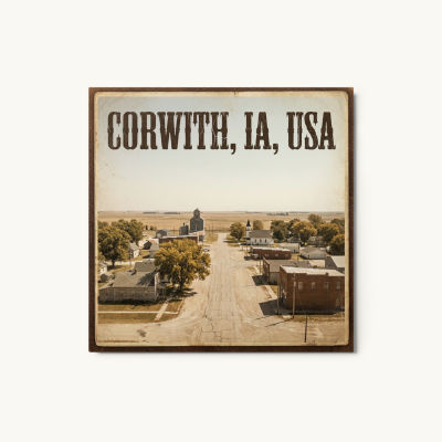 Corwith, IA Metal Print