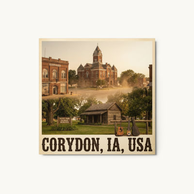 Corydon, IA Metal Print