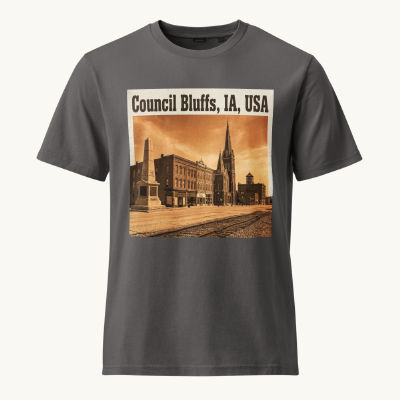 Council Bluffs, IA Vintage Tee