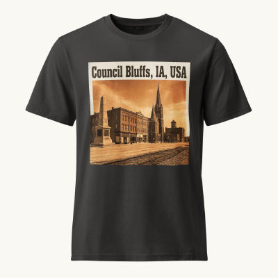 Council Bluffs, IA Vintage Tee