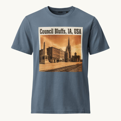 Council Bluffs, IA Vintage Tee