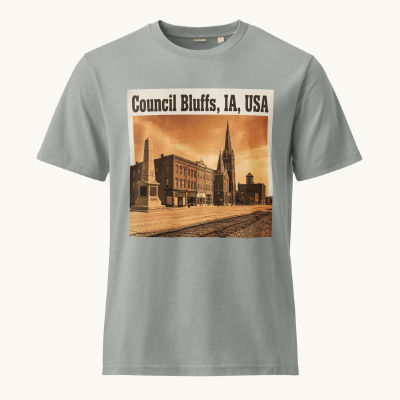 Council Bluffs, IA Vintage Tee
