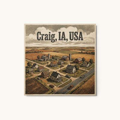 Craig, IA Metal Print
