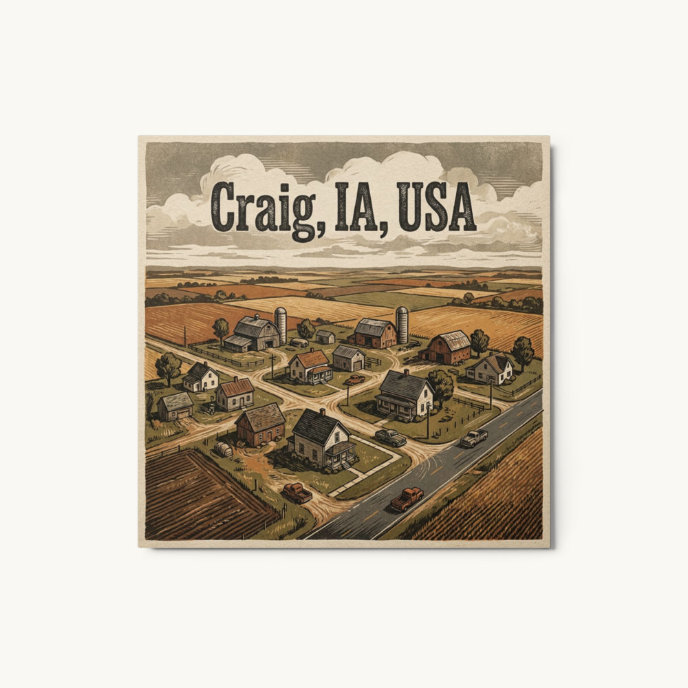 Craig, IA Metal Print