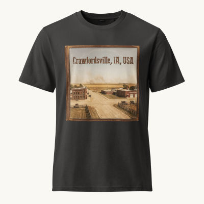 Crawfordsville, IA Vintage Tee