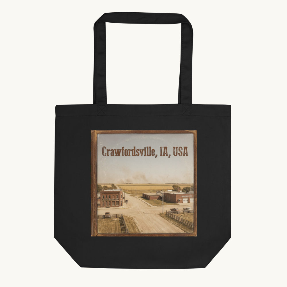 Crawfordsville, IA Tote Bag