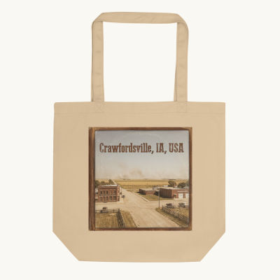Crawfordsville, IA Tote Bag