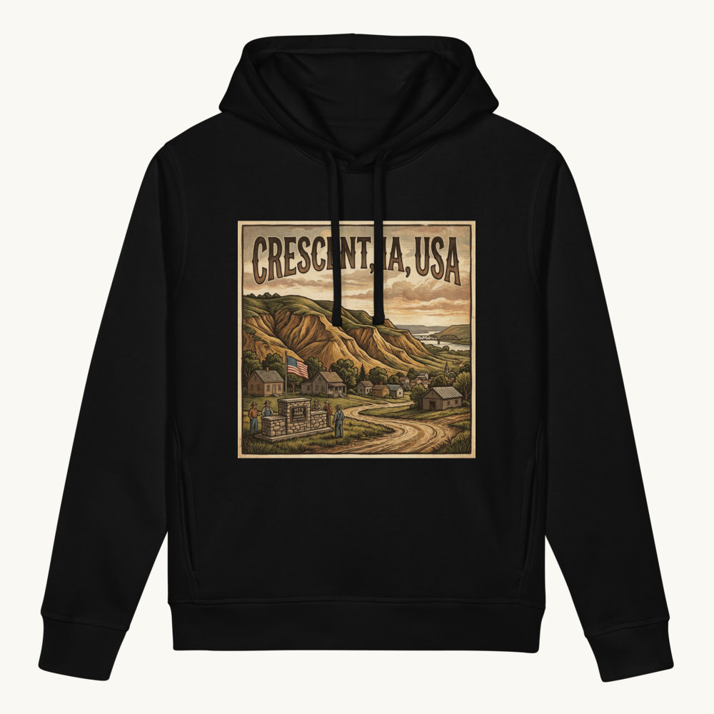 Crescent, IA Hoodie