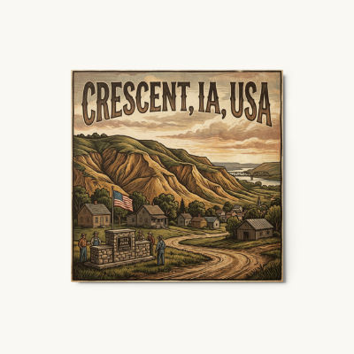 Crescent, IA Metal Print