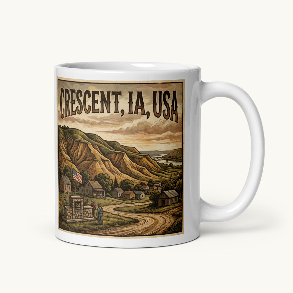 Crescent, IA Coffee Mug