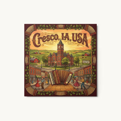 Cresco, IA Metal Print
