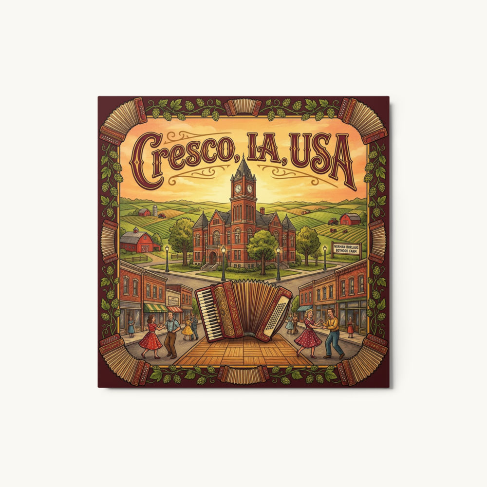 Cresco, IA Metal Print