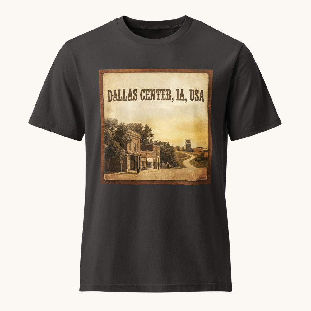 Dallas Center, IA Vintage Tee