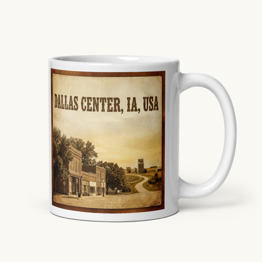 Dallas Center, IA Coffee Mug