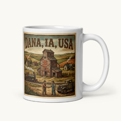 Dana, IA Coffee Mug